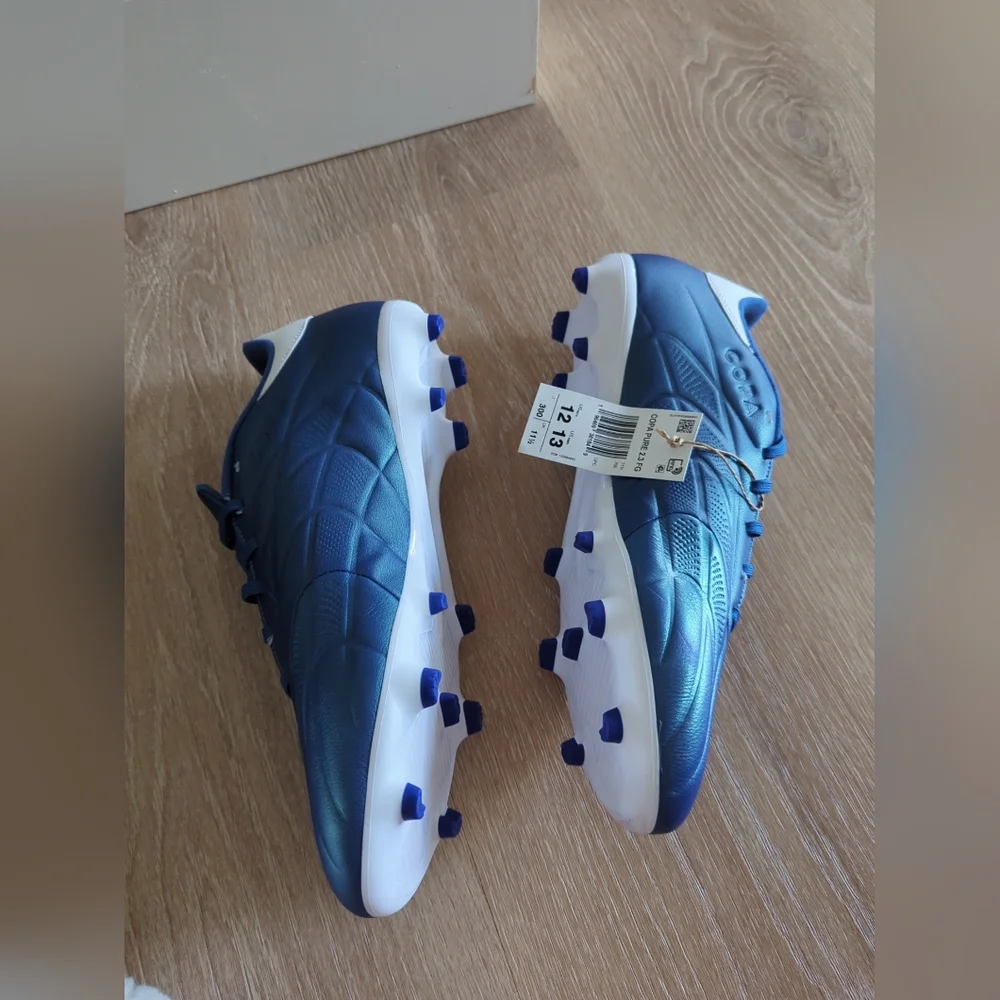 ADIDAS COPA PURE 2.3 FG Soccer Cleats Mens 12 Lucid Blue IE4896
